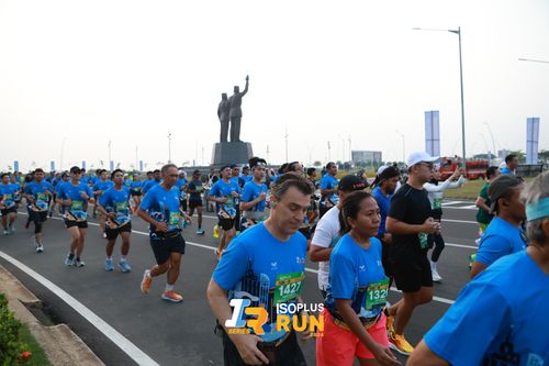 Race photo from ISOPlus Run 2024 Jakarta