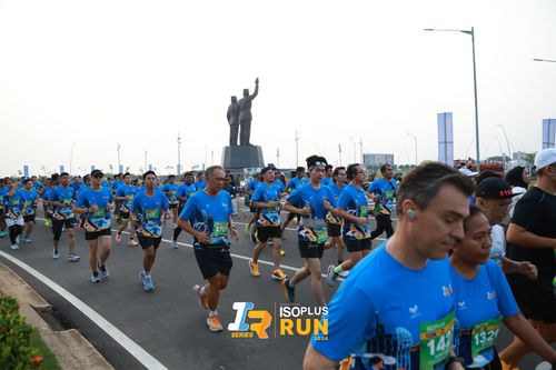 Race photo from ISOPlus Run 2024 Jakarta