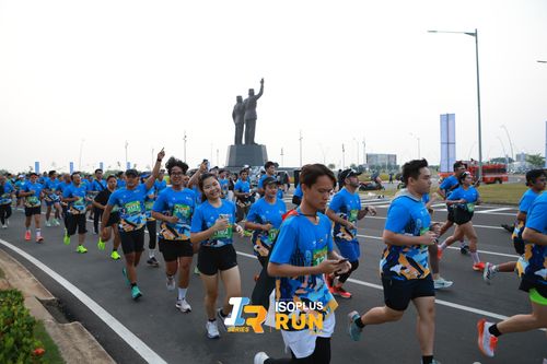 Race photo from ISOPlus Run 2024 Jakarta