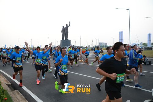 Race photo from ISOPlus Run 2024 Jakarta