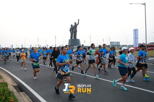 Race photo from ISOPlus Run 2024 Jakarta