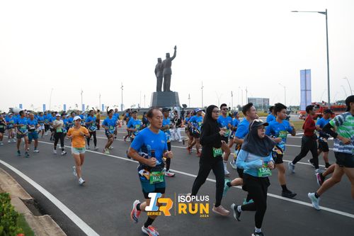 Race photo from ISOPlus Run 2024 Jakarta