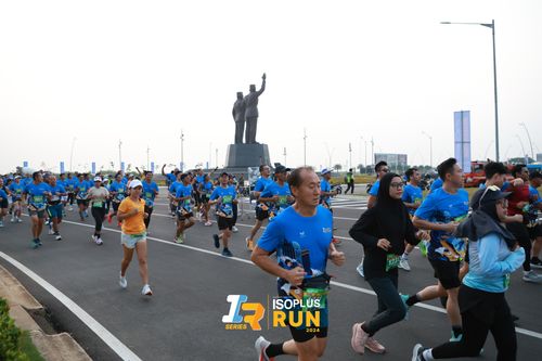 Race photo from ISOPlus Run 2024 Jakarta