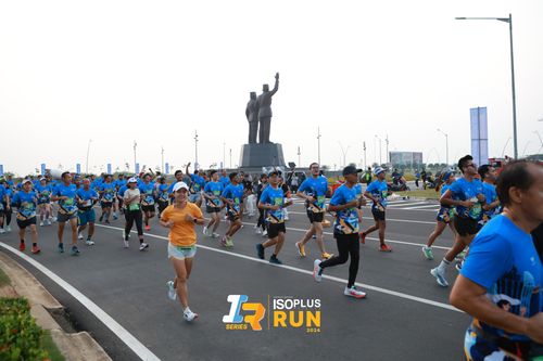 Race photo from ISOPlus Run 2024 Jakarta