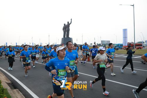 Race photo from ISOPlus Run 2024 Jakarta
