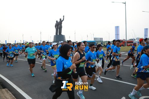Race photo from ISOPlus Run 2024 Jakarta