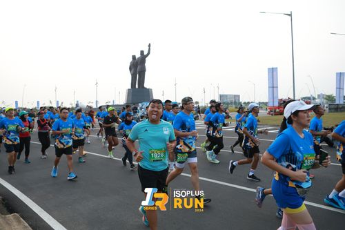 Race photo from ISOPlus Run 2024 Jakarta