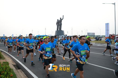 Race photo from ISOPlus Run 2024 Jakarta