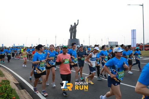 Race photo from ISOPlus Run 2024 Jakarta