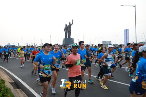 Race photo from ISOPlus Run 2024 Jakarta