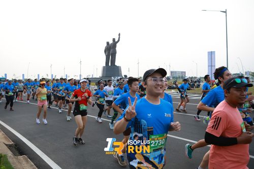 Race photo from ISOPlus Run 2024 Jakarta
