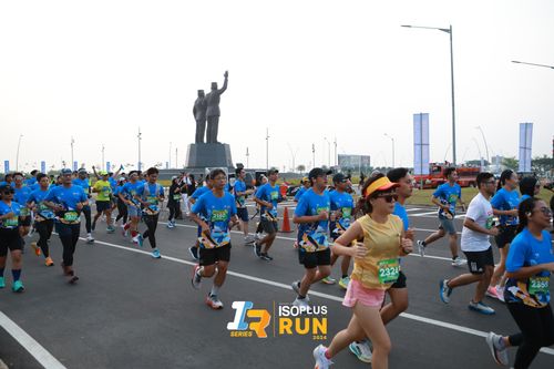 Race photo from ISOPlus Run 2024 Jakarta