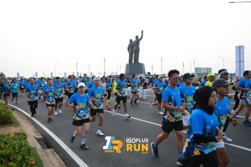 Race photo from ISOPlus Run 2024 Jakarta