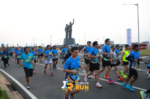 Race photo from ISOPlus Run 2024 Jakarta