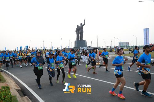 Race photo from ISOPlus Run 2024 Jakarta