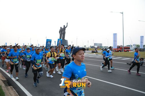 Race photo from ISOPlus Run 2024 Jakarta