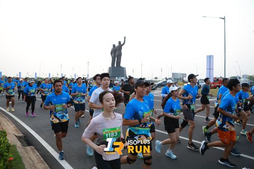 Race photo from ISOPlus Run 2024 Jakarta
