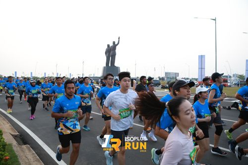Race photo from ISOPlus Run 2024 Jakarta