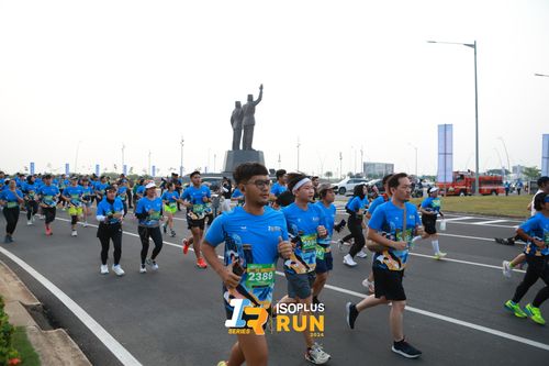 Race photo from ISOPlus Run 2024 Jakarta