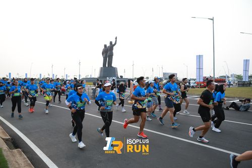 Race photo from ISOPlus Run 2024 Jakarta