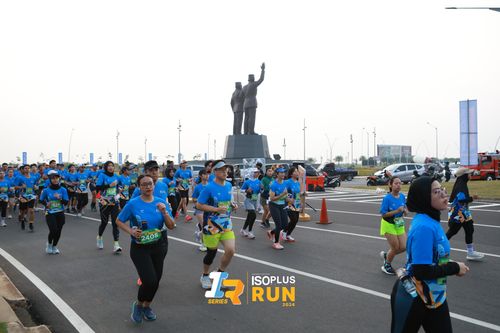 Race photo from ISOPlus Run 2024 Jakarta