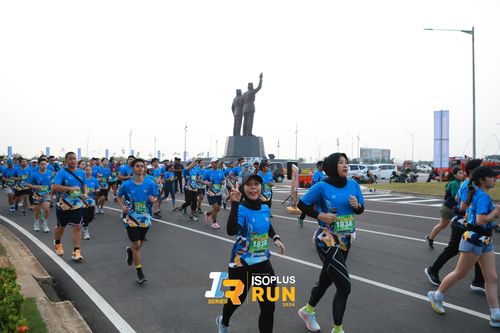 Race photo from ISOPlus Run 2024 Jakarta
