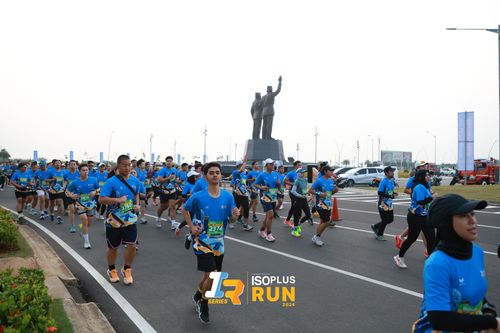 Race photo from ISOPlus Run 2024 Jakarta