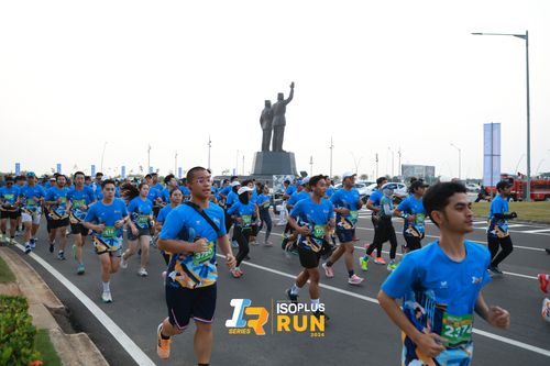Race photo from ISOPlus Run 2024 Jakarta