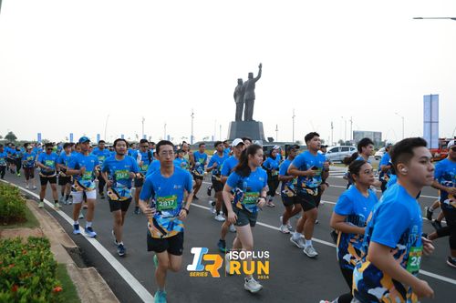 Race photo from ISOPlus Run 2024 Jakarta