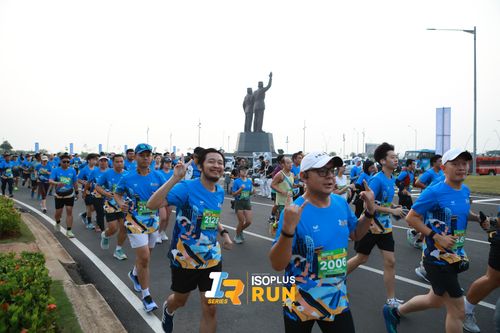 Race photo from ISOPlus Run 2024 Jakarta