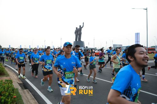 Race photo from ISOPlus Run 2024 Jakarta