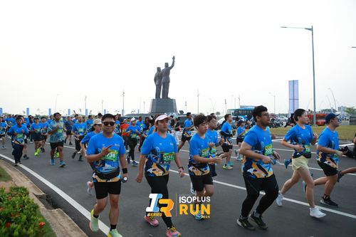 Race photo from ISOPlus Run 2024 Jakarta