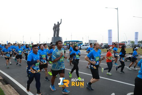 Race photo from ISOPlus Run 2024 Jakarta