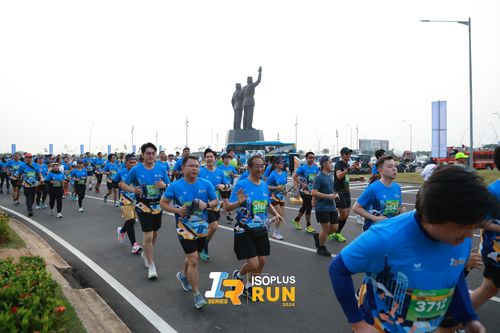 Race photo from ISOPlus Run 2024 Jakarta