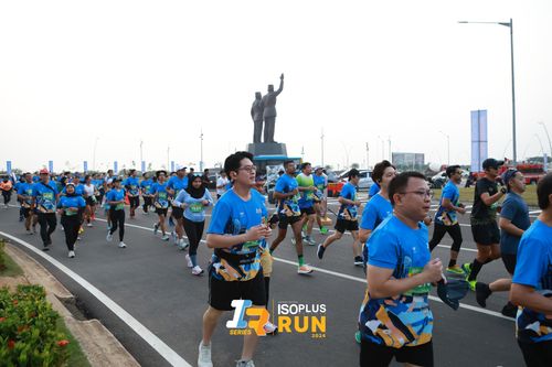 Race photo from ISOPlus Run 2024 Jakarta