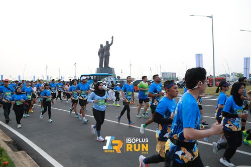 Race photo from ISOPlus Run 2024 Jakarta