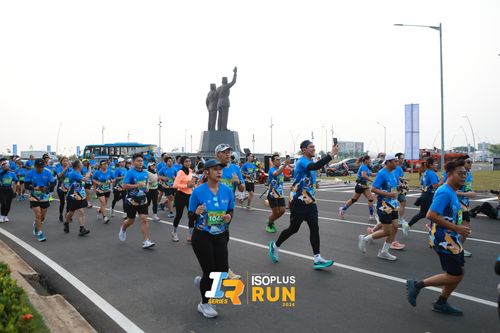 Race photo from ISOPlus Run 2024 Jakarta