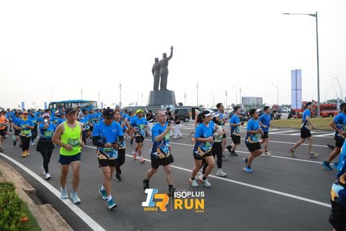 Race photo from ISOPlus Run 2024 Jakarta