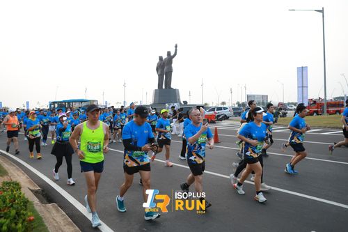 Race photo from ISOPlus Run 2024 Jakarta