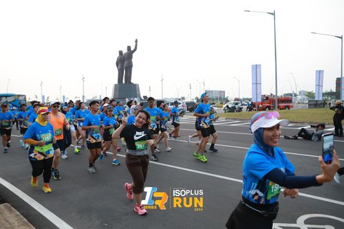 Race photo from ISOPlus Run 2024 Jakarta