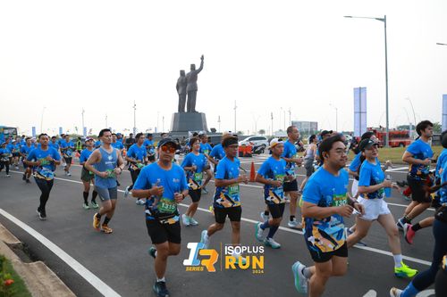 Race photo from ISOPlus Run 2024 Jakarta