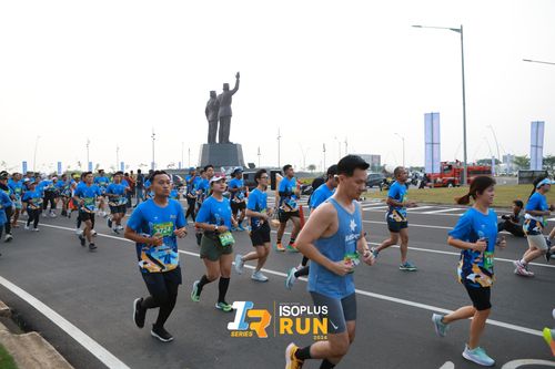 Race photo from ISOPlus Run 2024 Jakarta