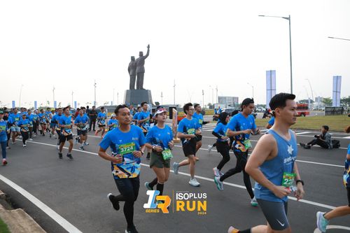 Race photo from ISOPlus Run 2024 Jakarta
