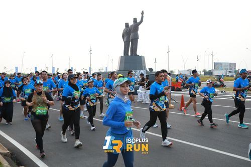 Race photo from ISOPlus Run 2024 Jakarta