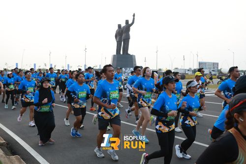 Race photo from ISOPlus Run 2024 Jakarta