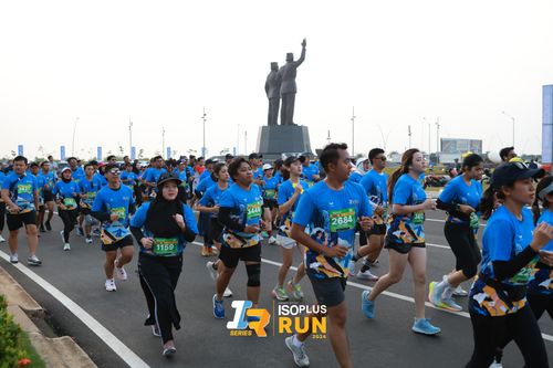 Race photo from ISOPlus Run 2024 Jakarta