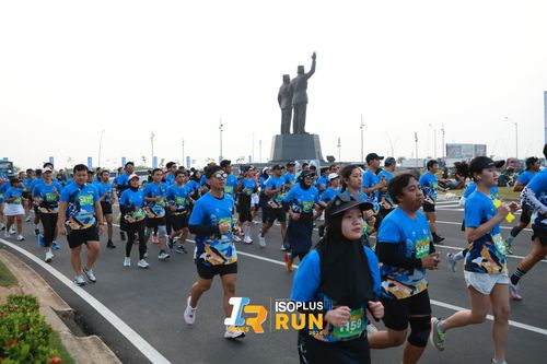 Race photo from ISOPlus Run 2024 Jakarta