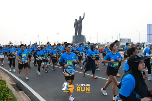 Race photo from ISOPlus Run 2024 Jakarta