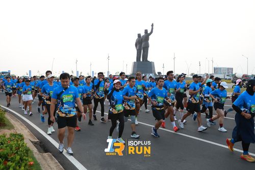 Race photo from ISOPlus Run 2024 Jakarta