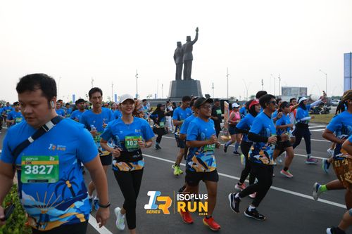 Race photo from ISOPlus Run 2024 Jakarta